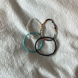 bracelets, can be bought all together or individually for varying prices